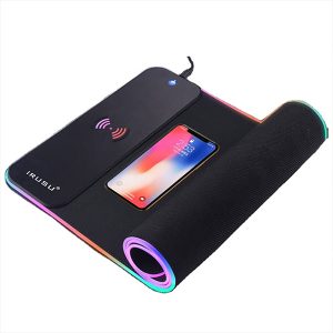 IRUSU Smart RGB Wireless Charging Gaming Mouse Pad